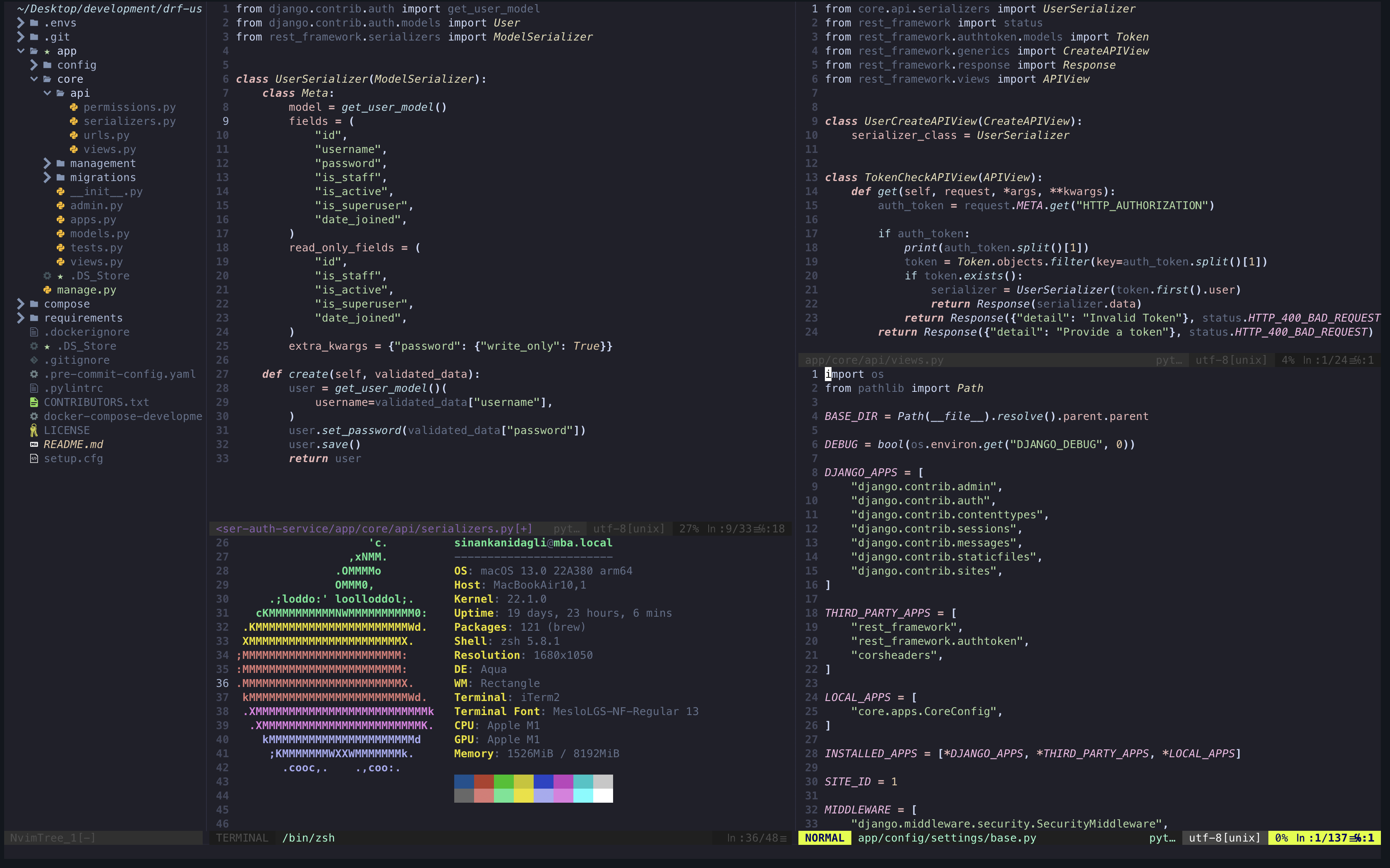 nvim screenshot 4