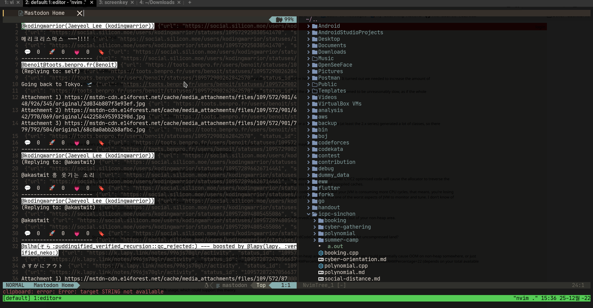 mastodon.nvim screenshot 3