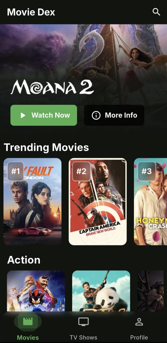 MovieDex screenshot 2