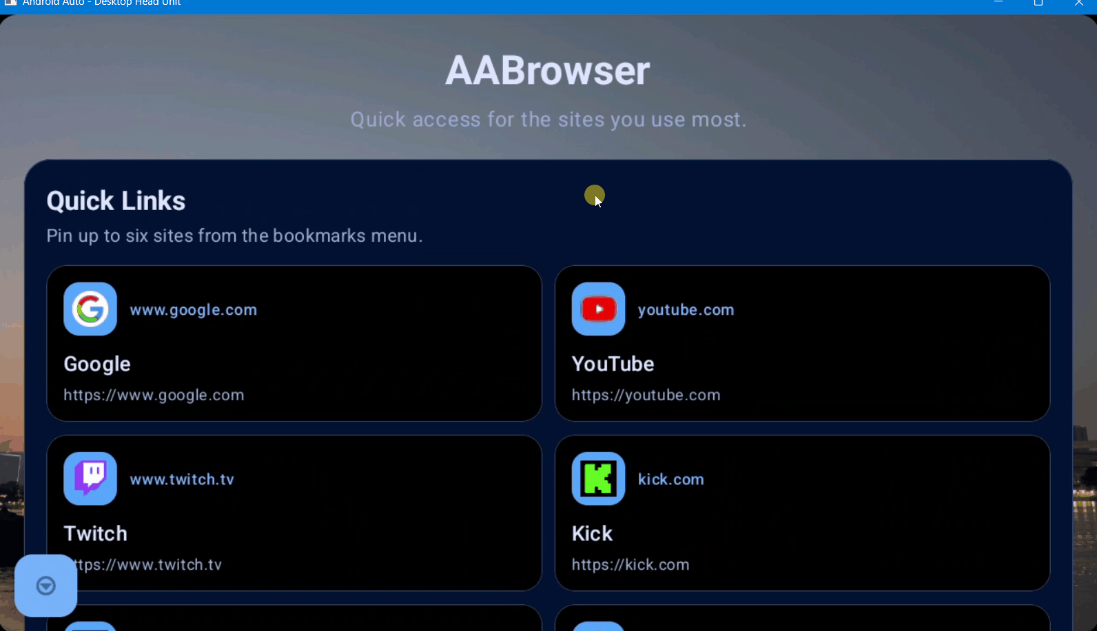 AABrowser screenshot 3