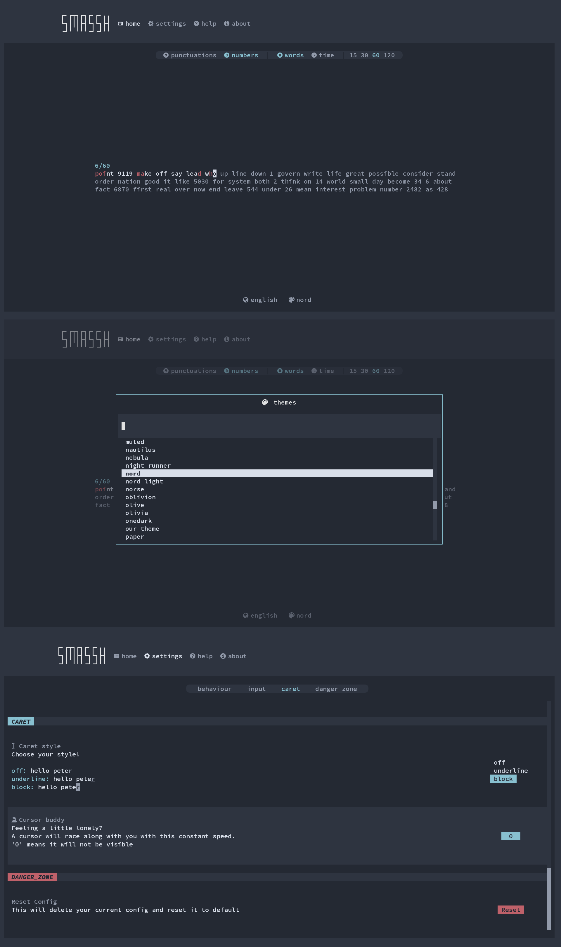 termtyper screenshot 2