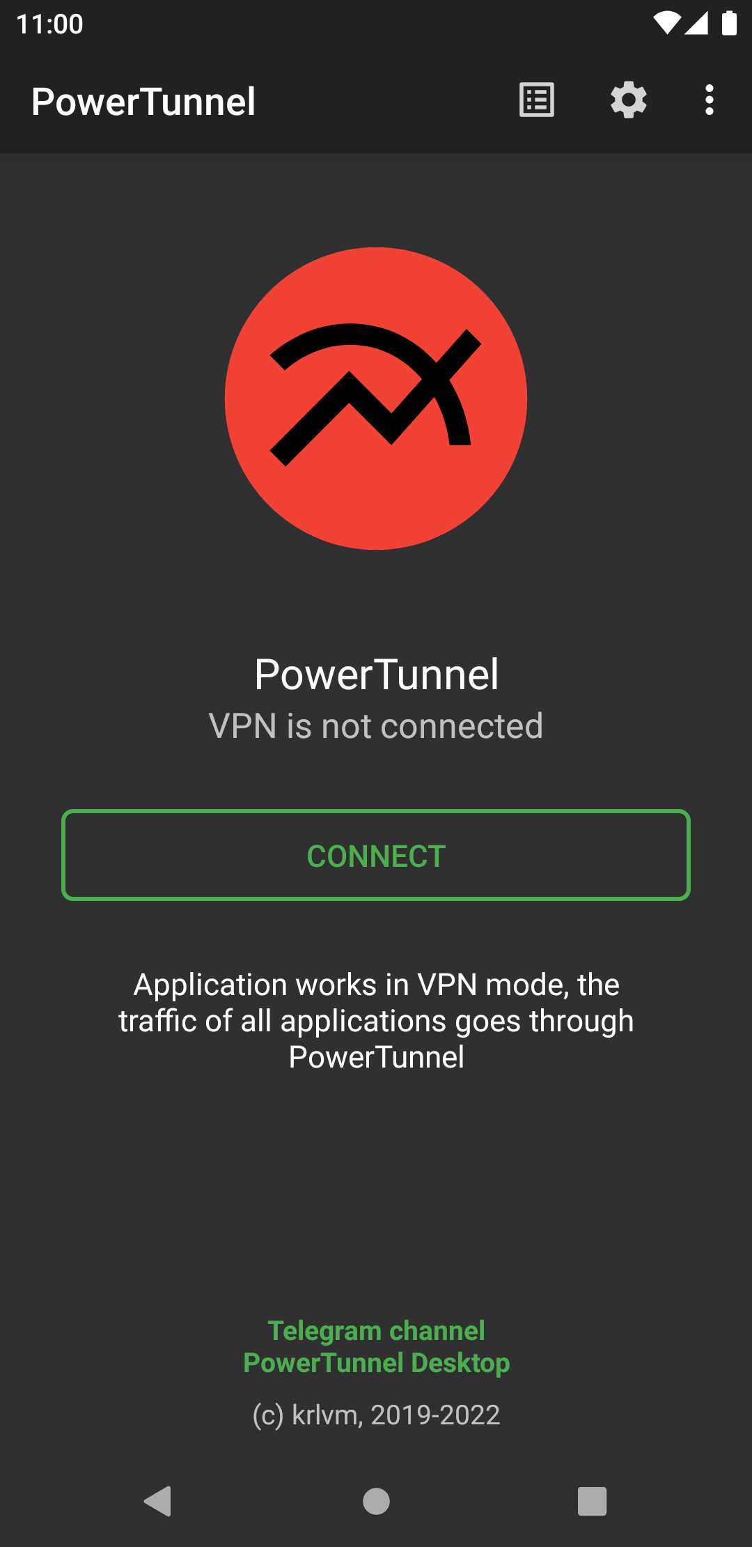 PowerTunnel-Android screenshot 2