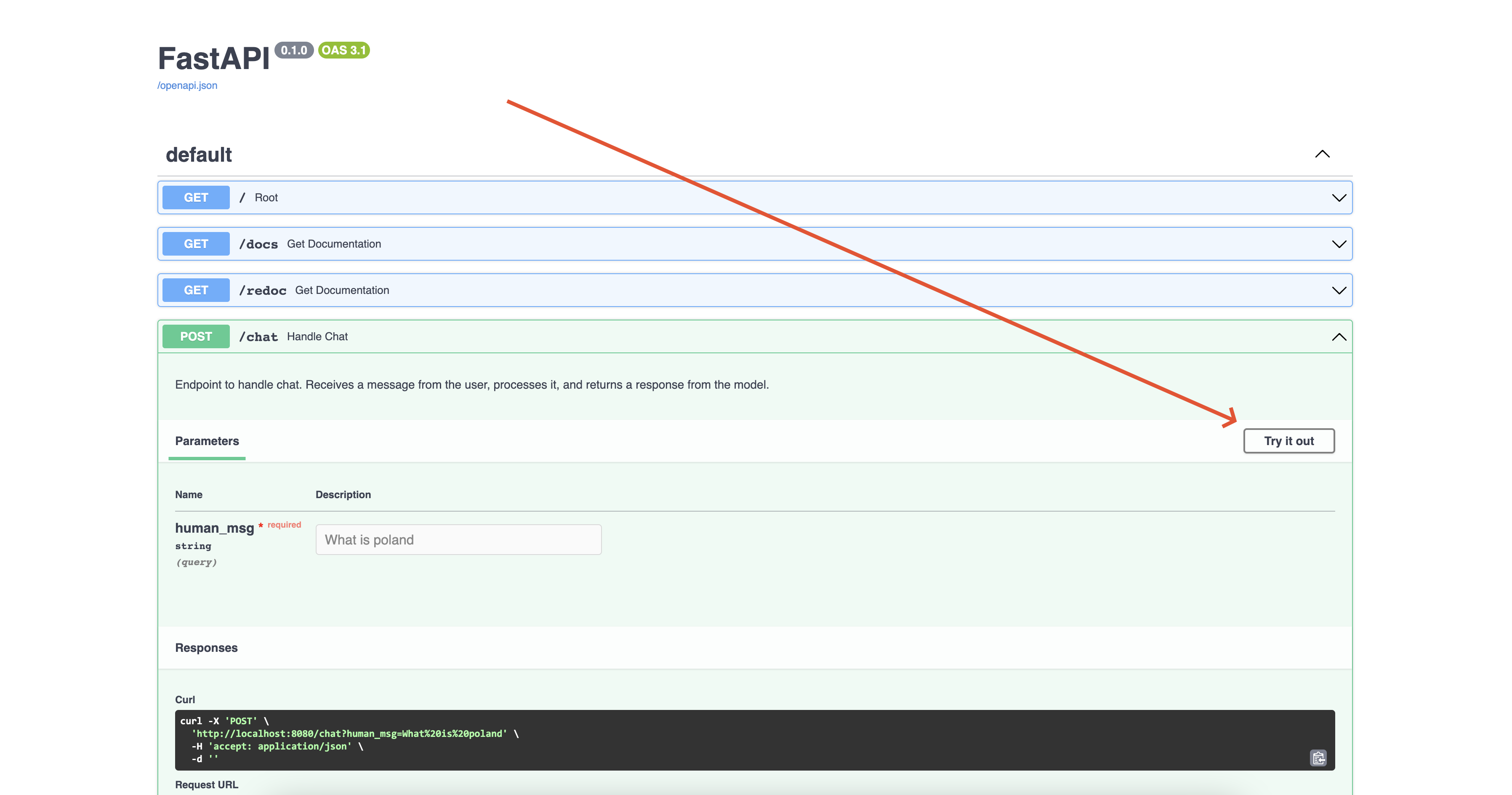 Google-VertexAI-FastAPI screenshot 1