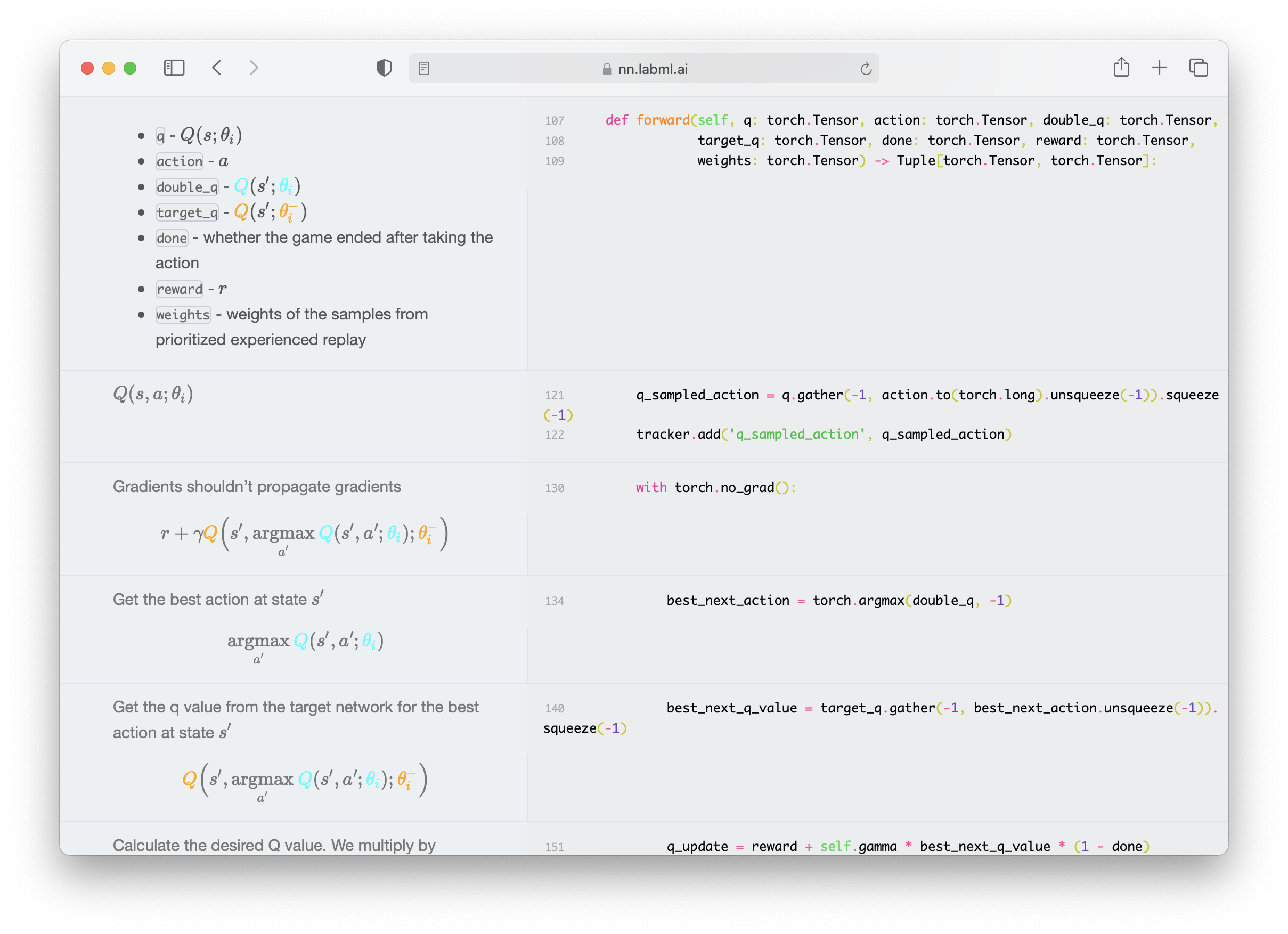 annotated_deep_learning_paper_implementations screenshot 1