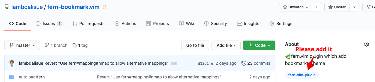 vim-fern screenshot 9