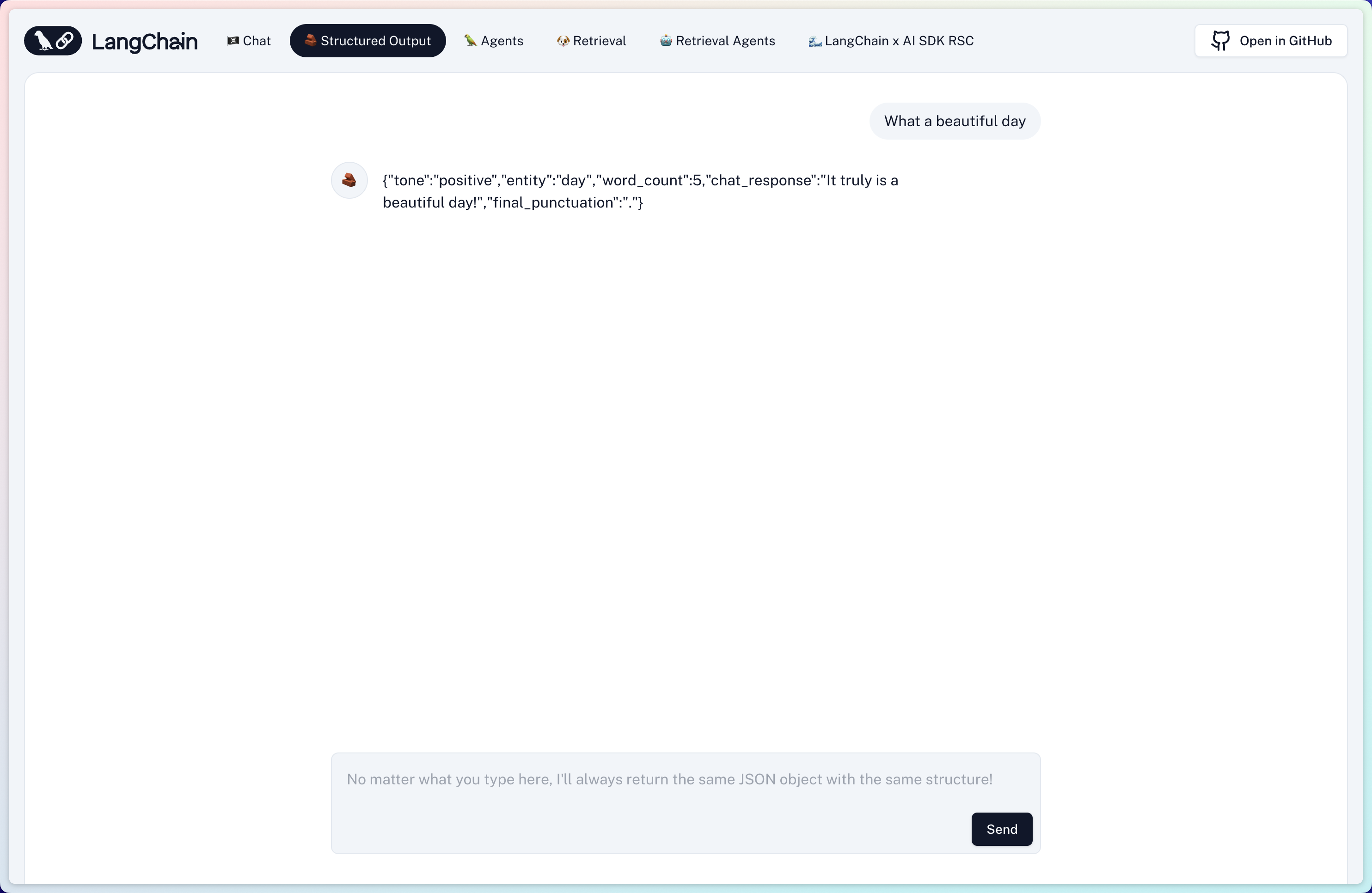 langchain-nextjs-template screenshot 2