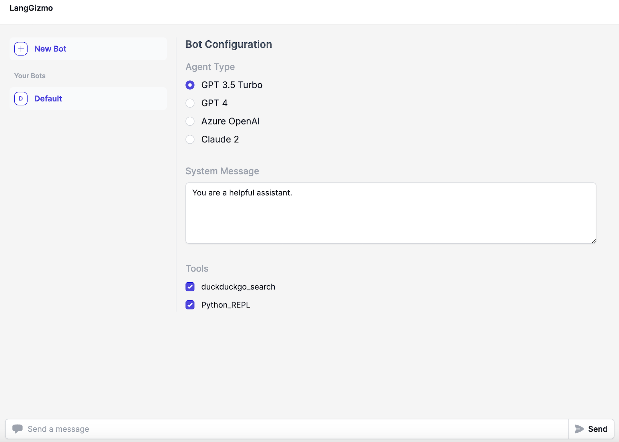 opengpts screenshot 1