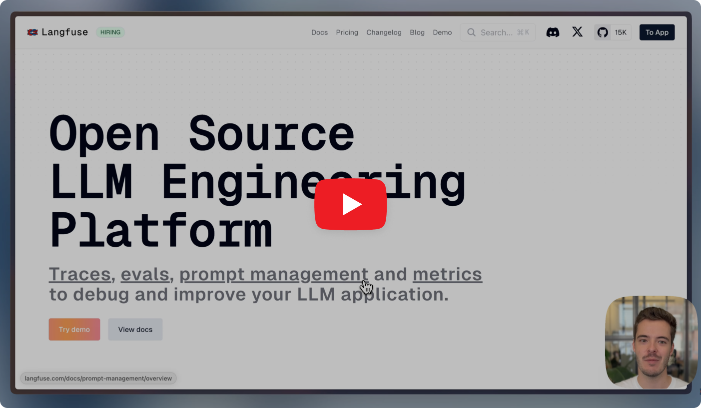langfuse screenshot 2