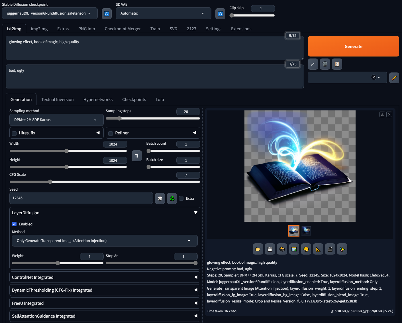 sd-forge-layerdiffuse screenshot 10