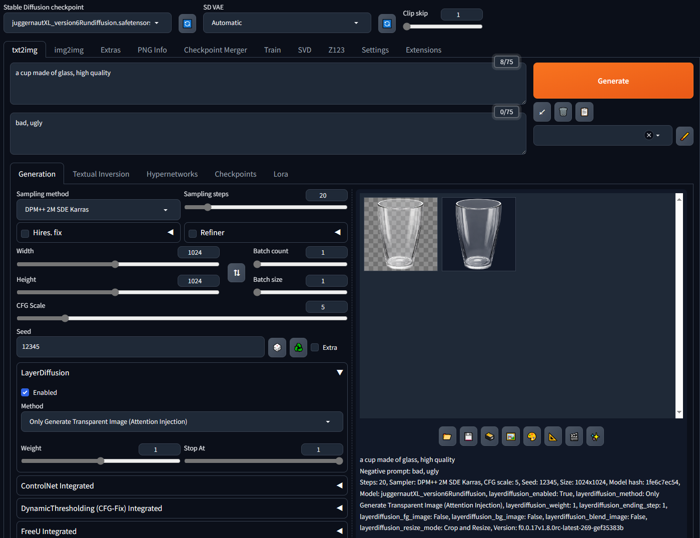 sd-forge-layerdiffusion screenshot 8