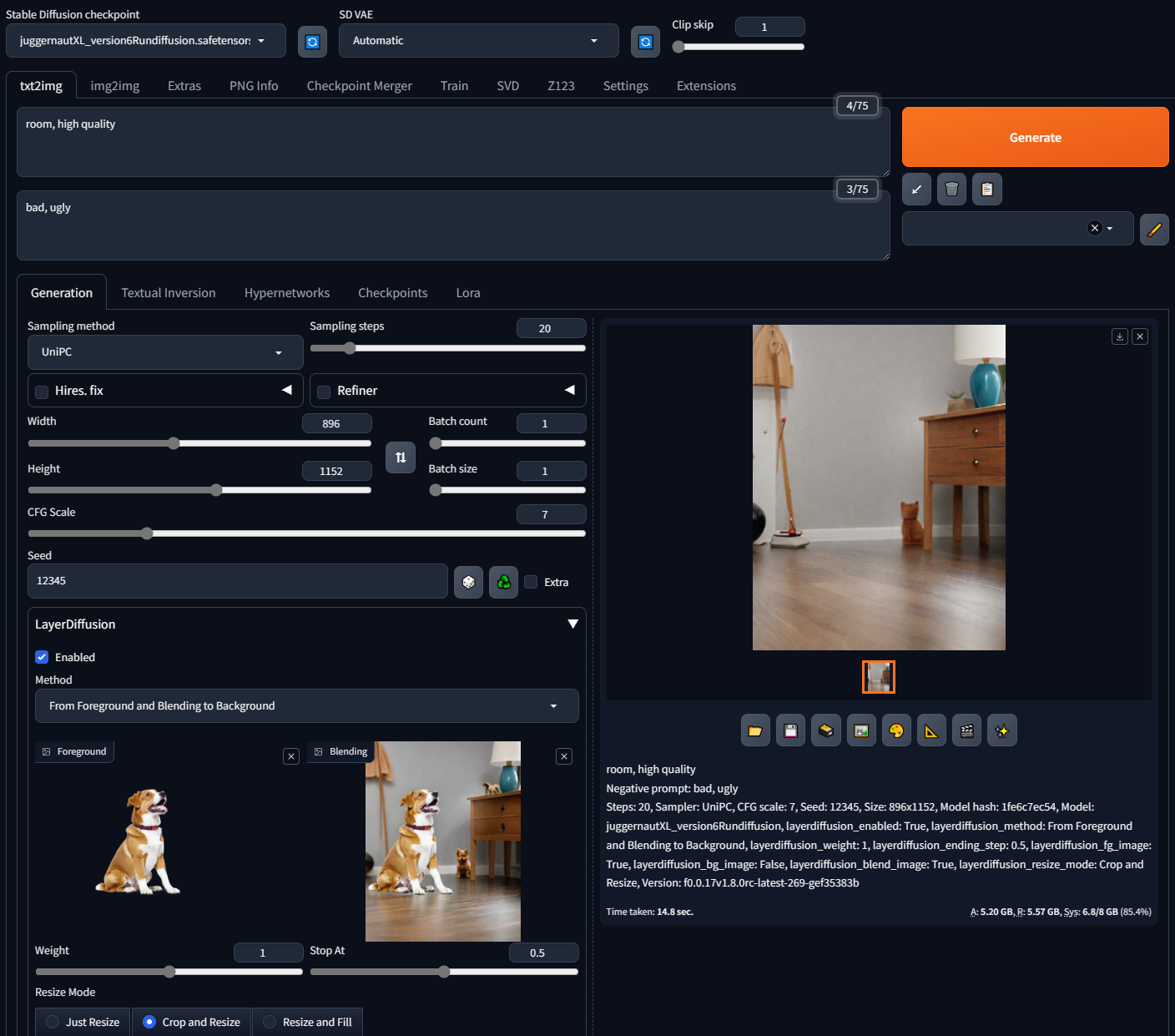 sd-forge-layerdiffusion screenshot 61