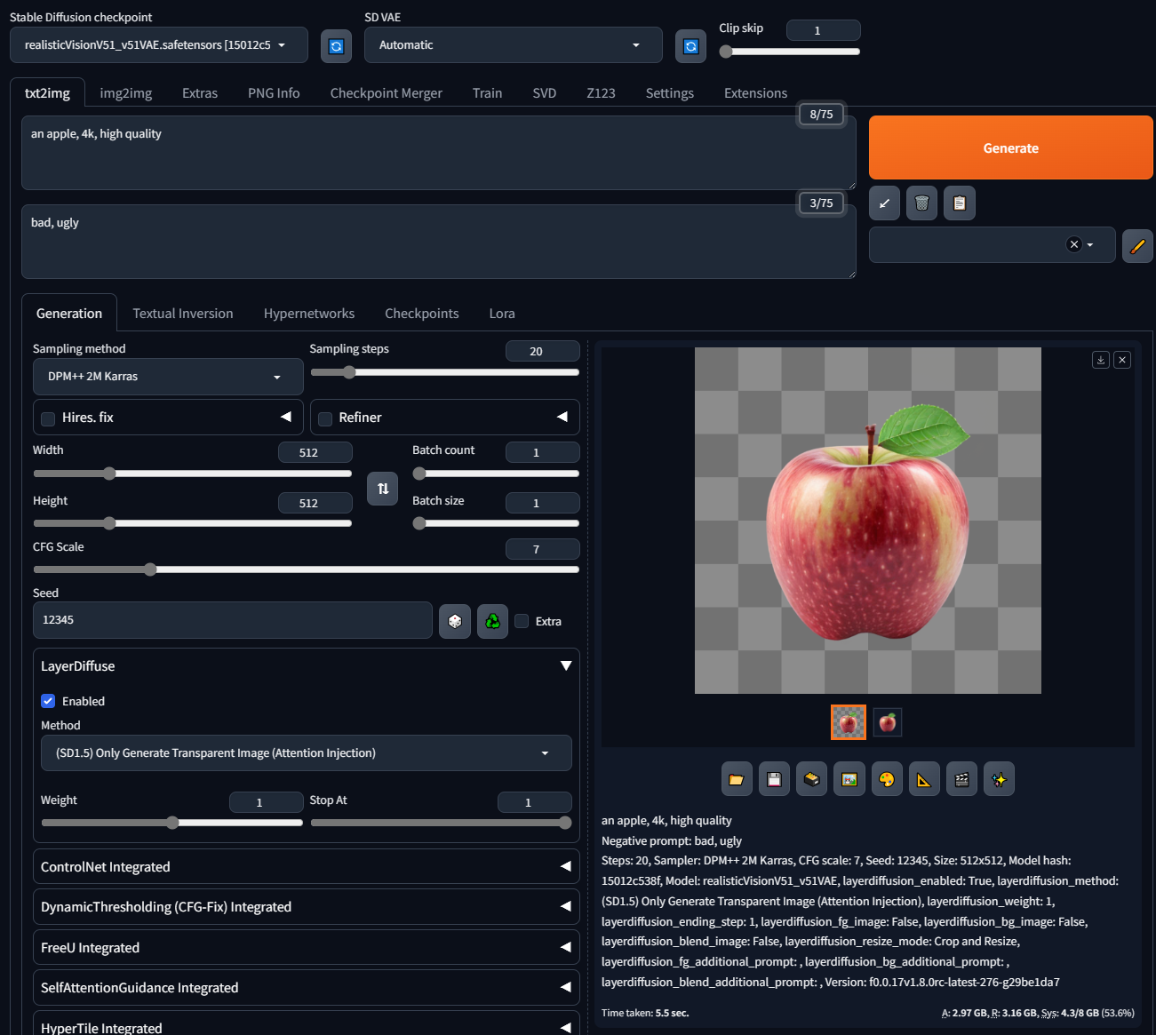 sd-forge-layerdiffusion screenshot 17