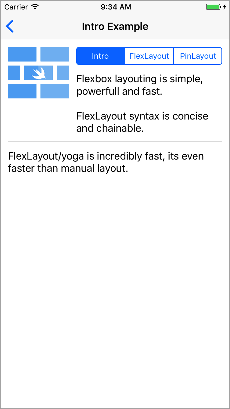 FlexLayout screenshot 13
