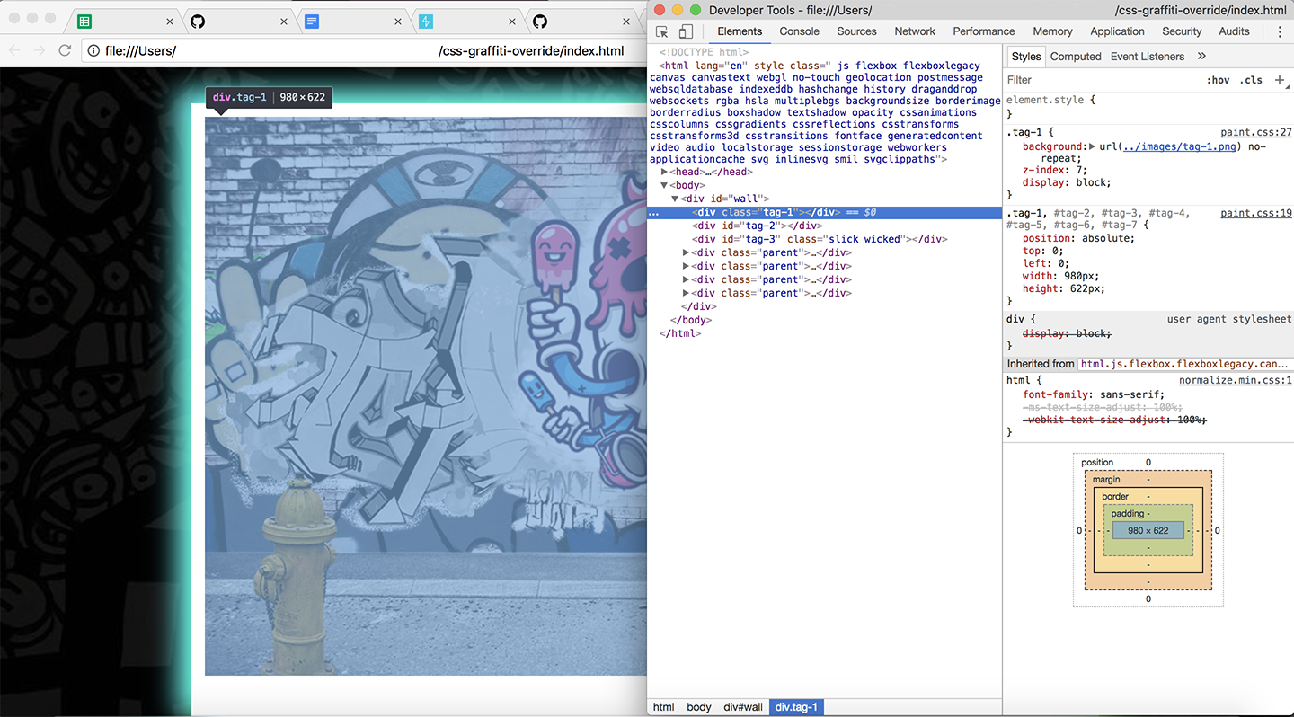 phase-0-css-graffiti-lab screenshot 2