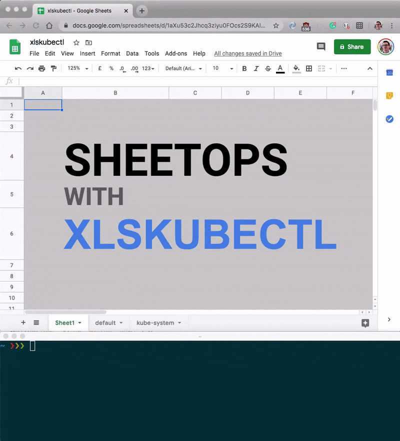 xlskubectl screenshot 1