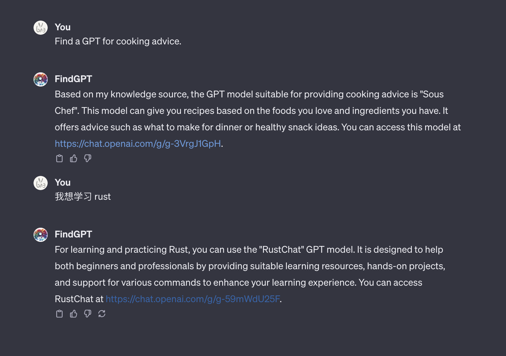 GPTHub screenshot 3