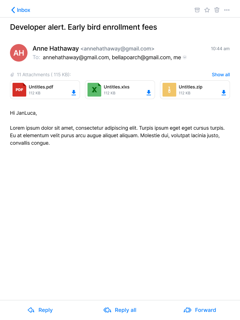 tmail-flutter screenshot 2