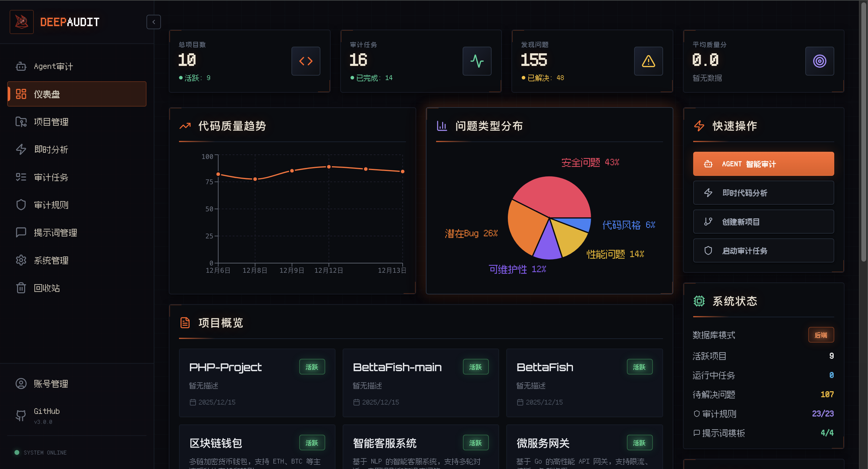 DeepAudit screenshot 4