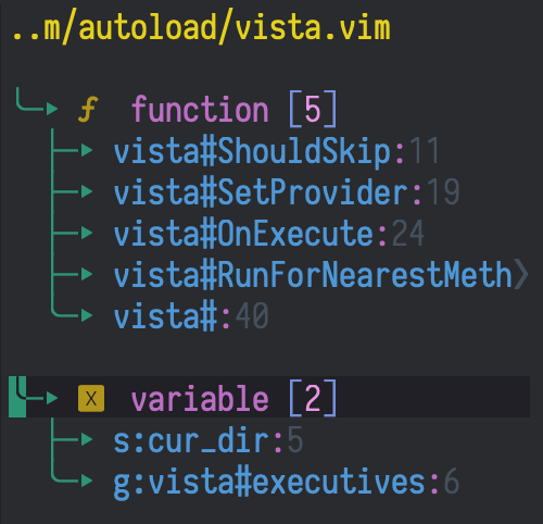 vista.vim screenshot 3