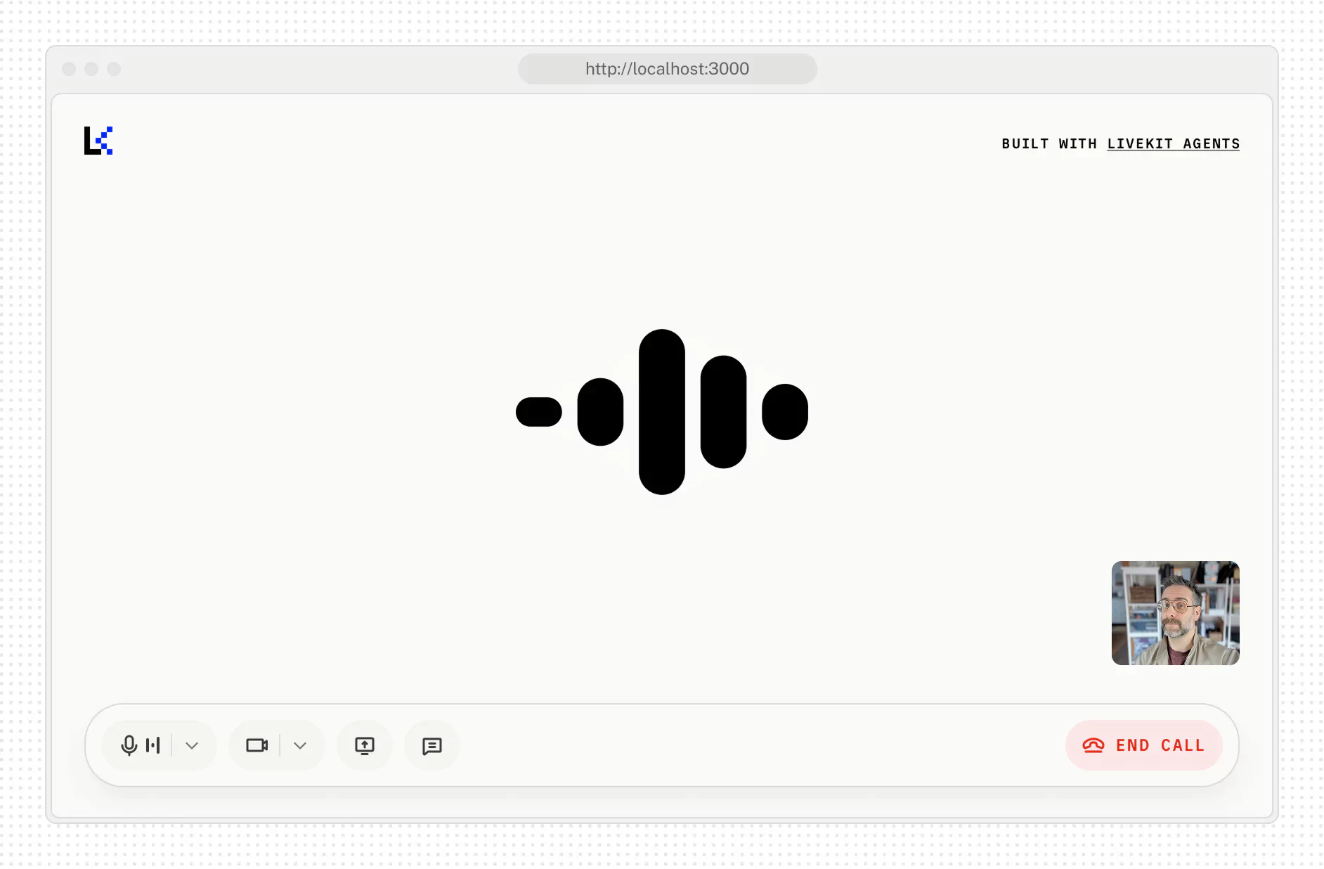 agent-starter-react screenshot 1