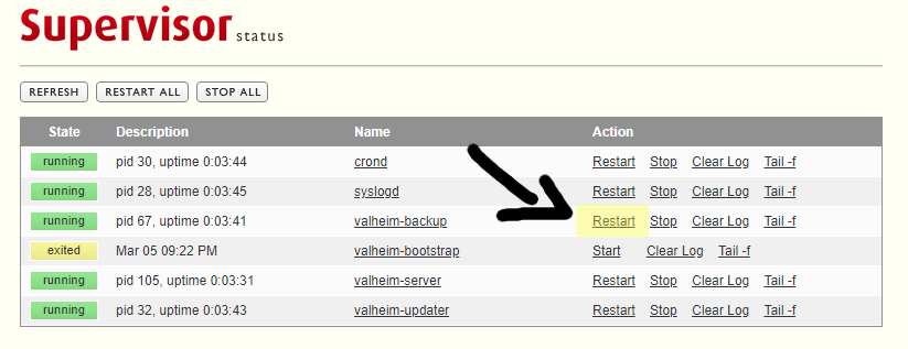 valheim-server-docker screenshot 1