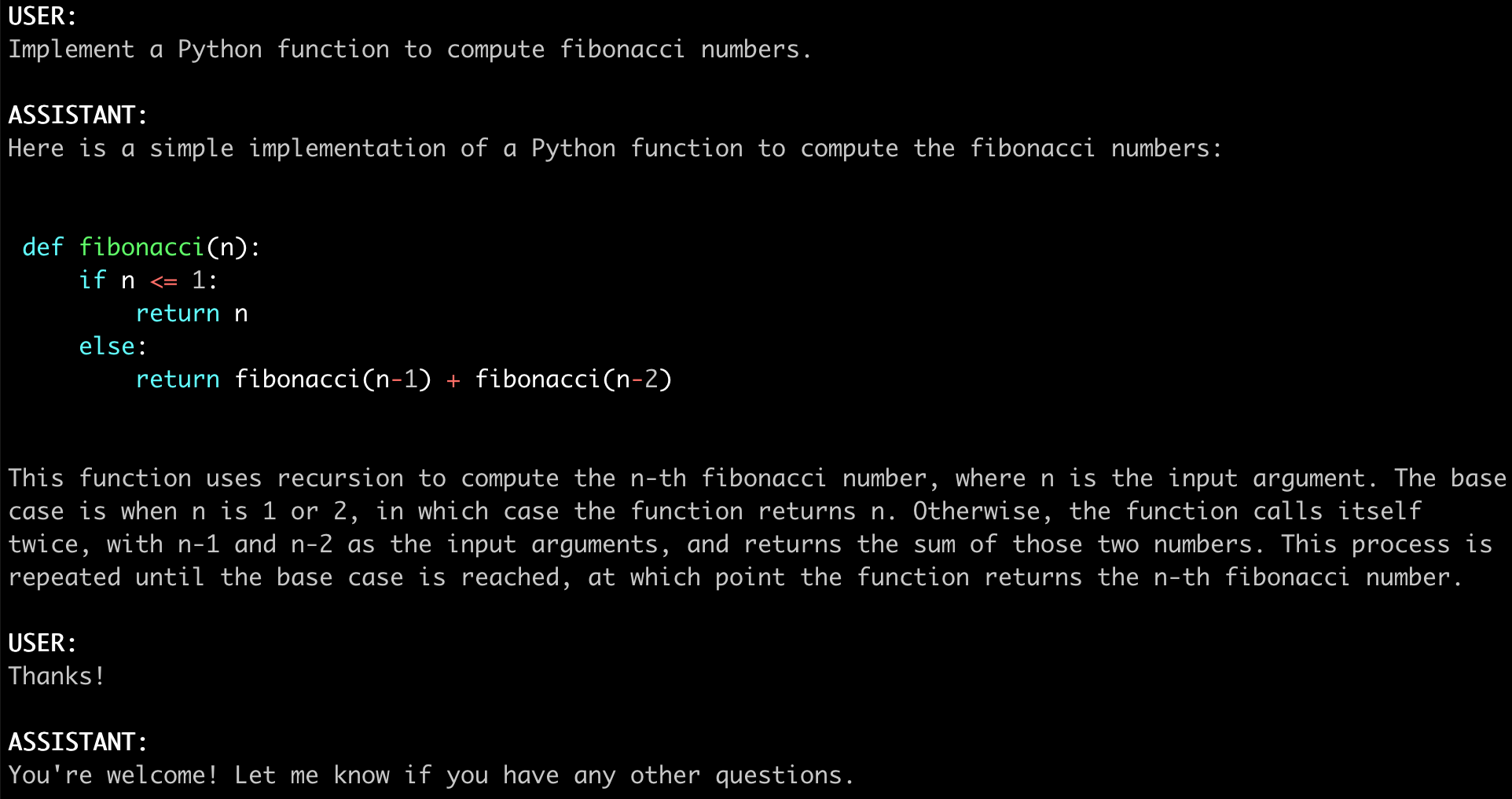 FastChat screenshot 2