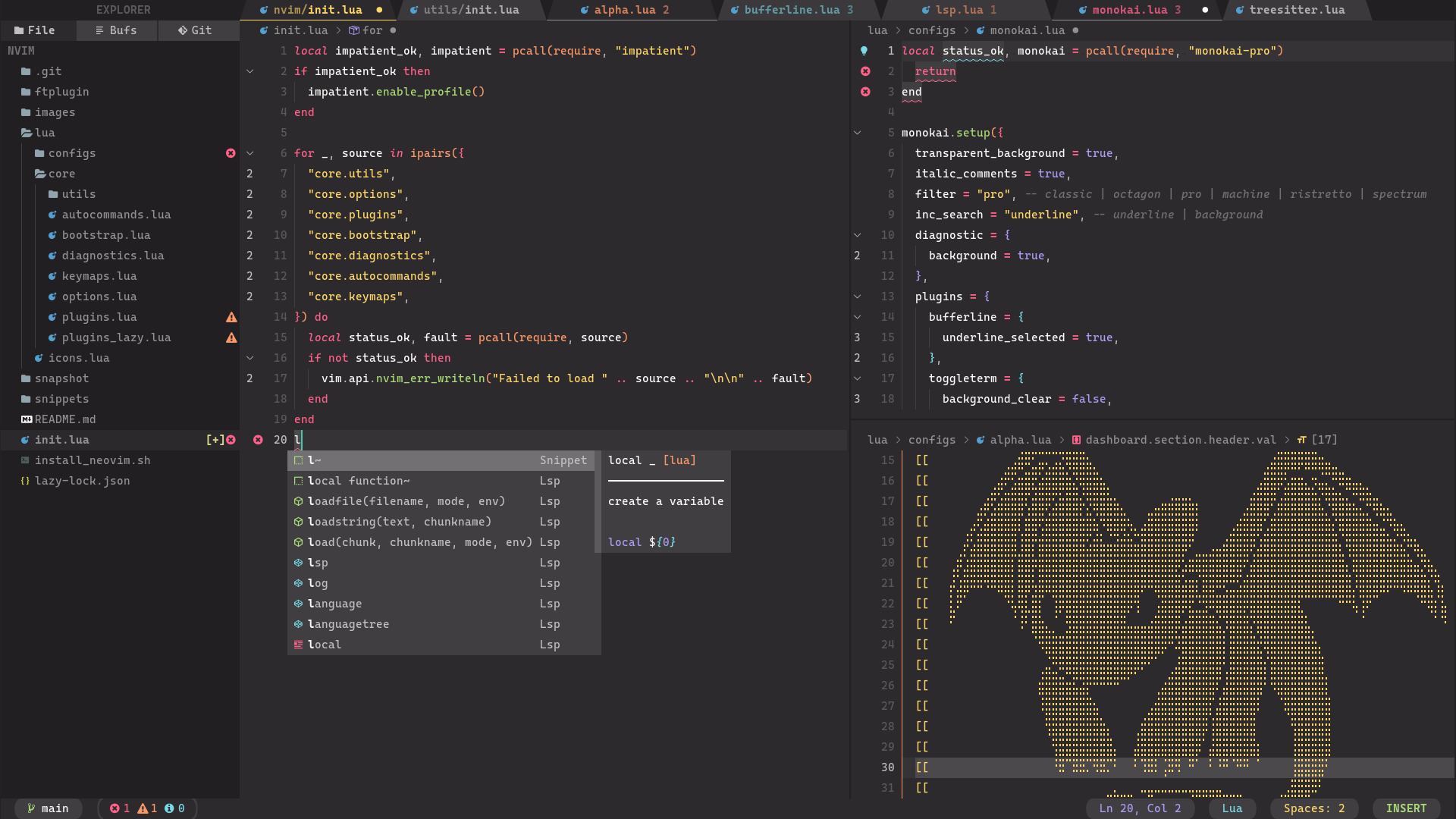 monokai-pro.nvim screenshot 3