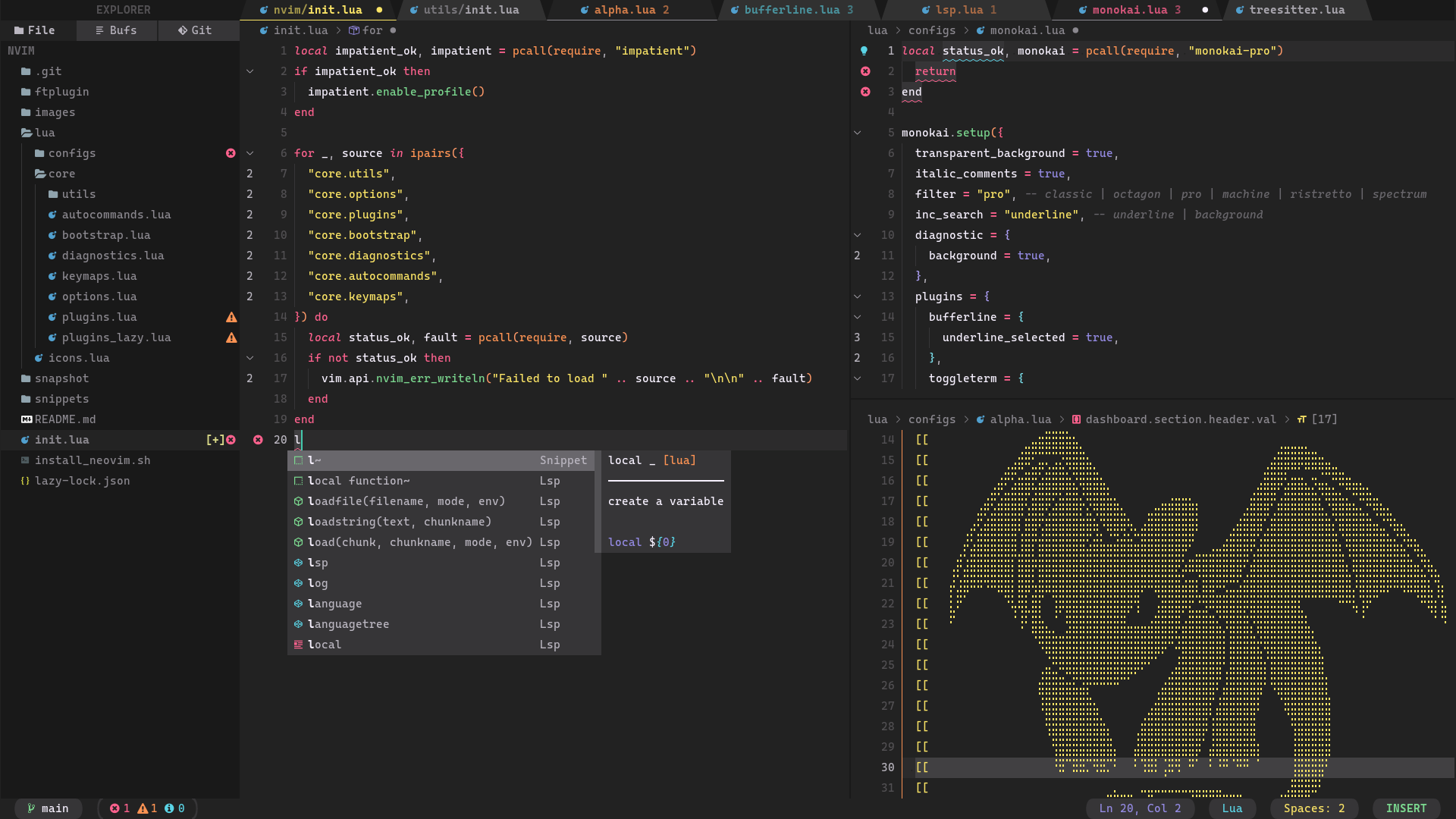 monokai-pro.nvim screenshot 7