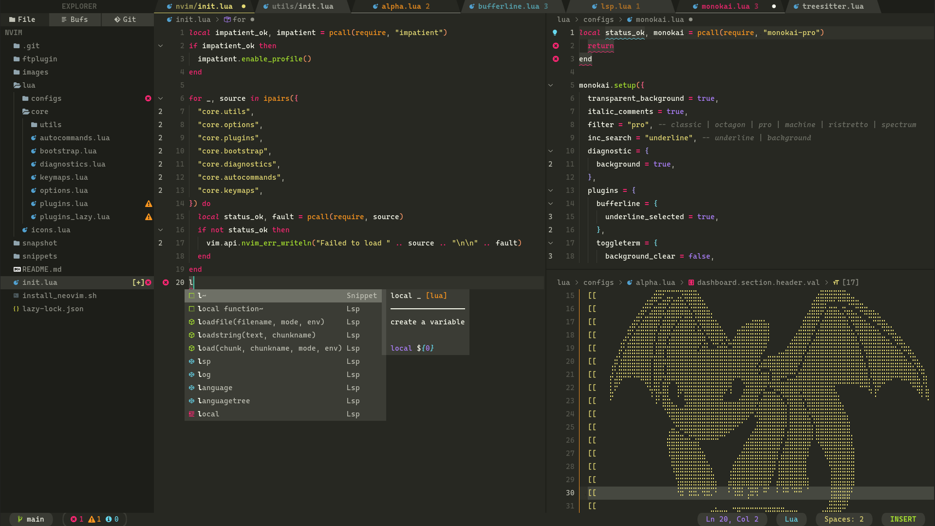 monokai-pro.nvim screenshot 8