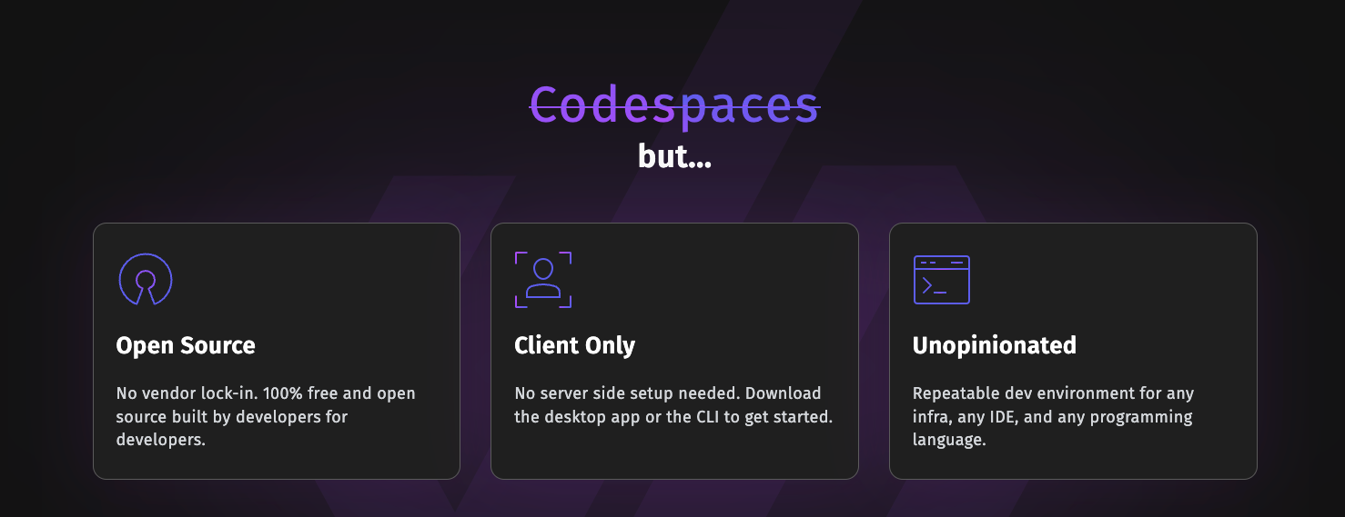 devpod screenshot 2