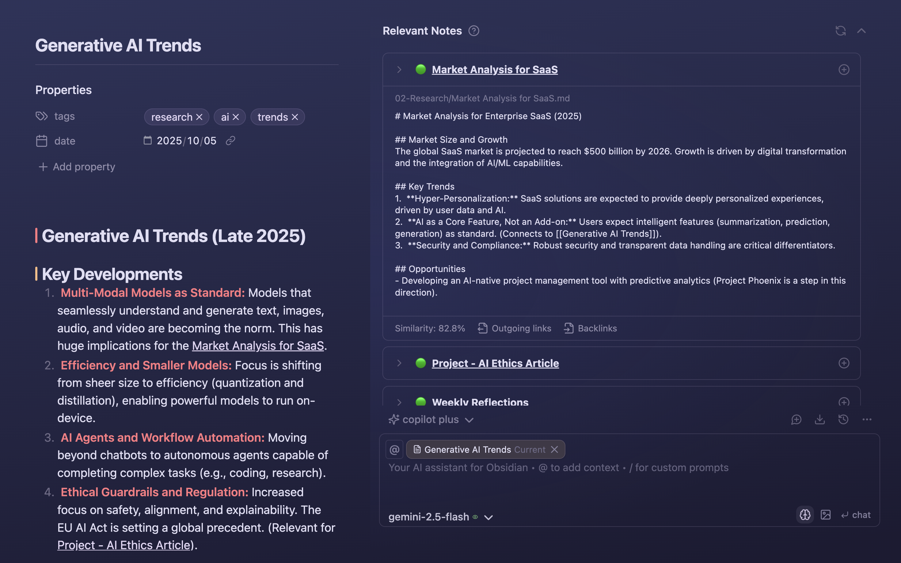 obsidian-copilot screenshot 11