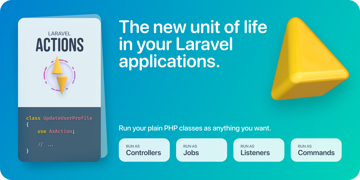 laravel-actions screenshot 1