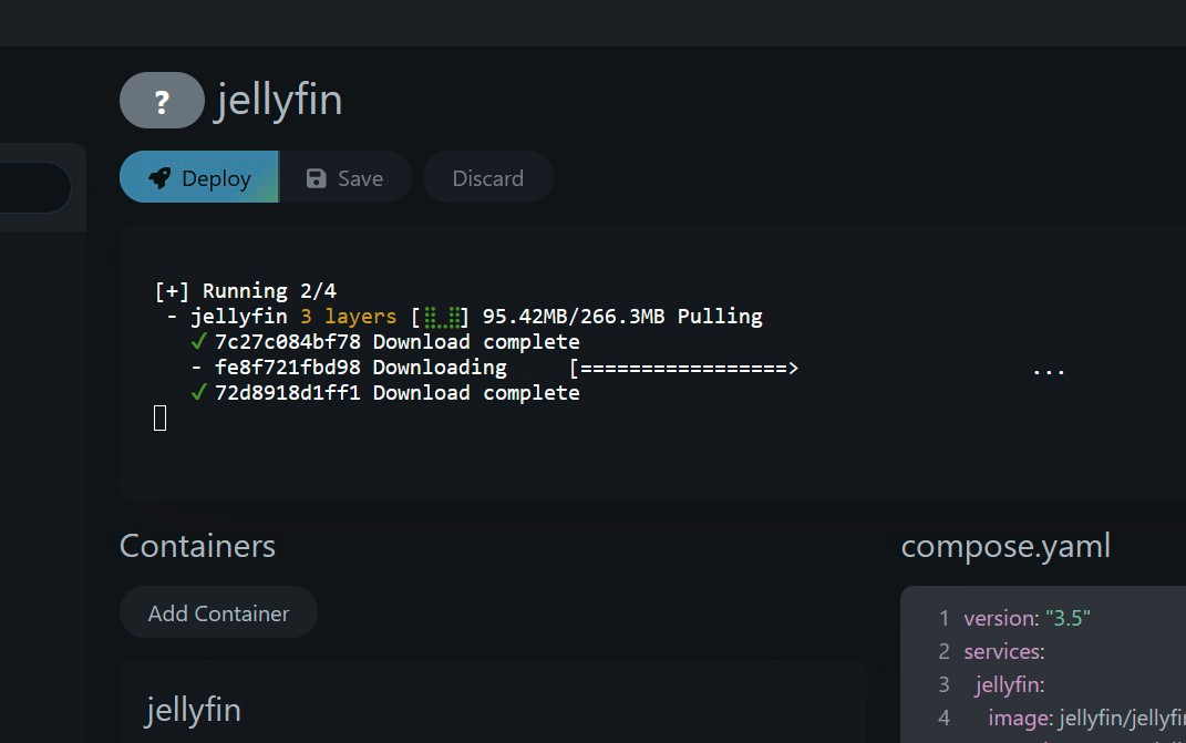 dockge screenshot 5