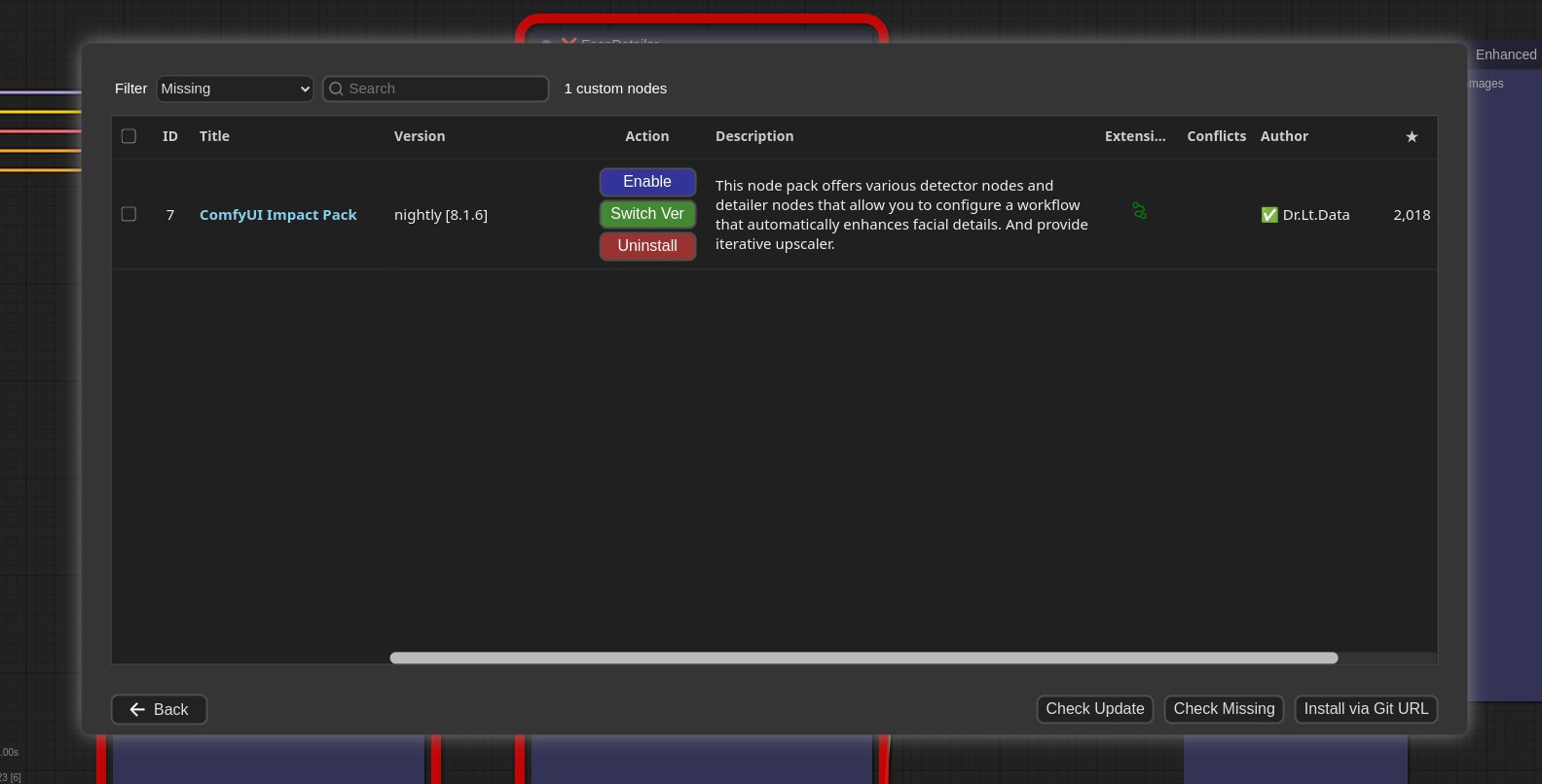 ComfyUI-Manager screenshot 6