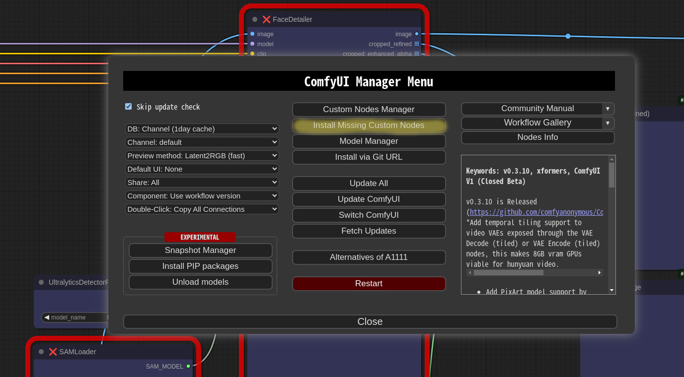 ComfyUI-Manager screenshot 5
