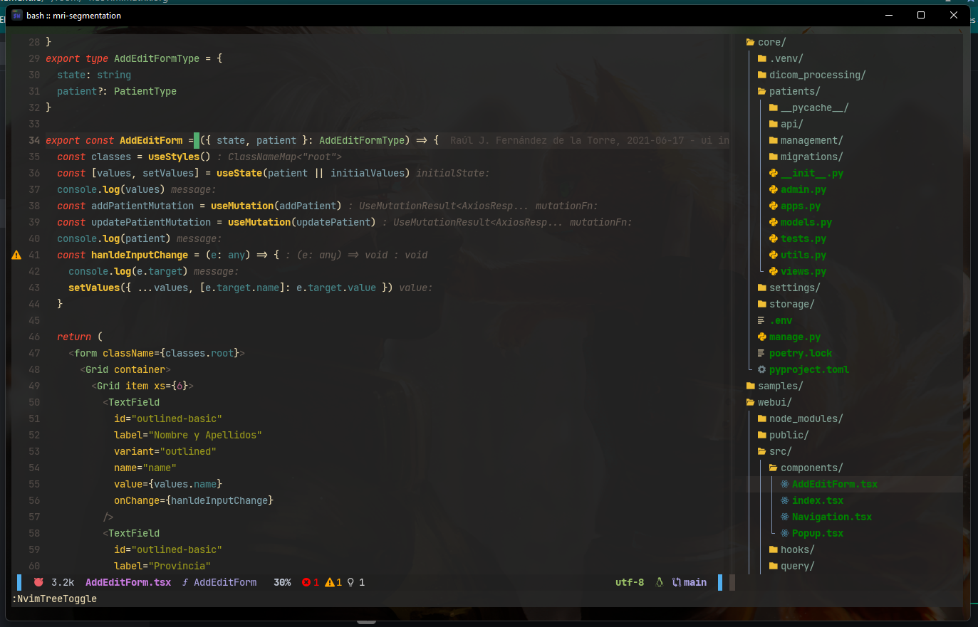 gruvbox-baby screenshot 4