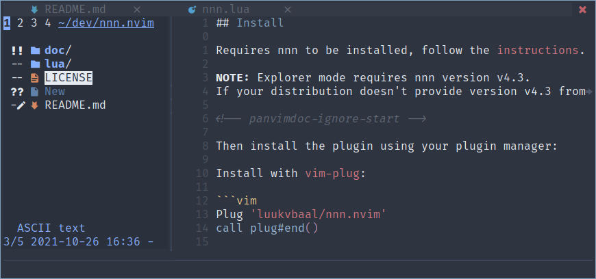 nnn.nvim screenshot 2