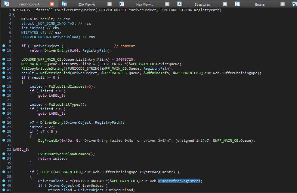 focus-theme-for-ida-pro-7.6 screenshot 2
