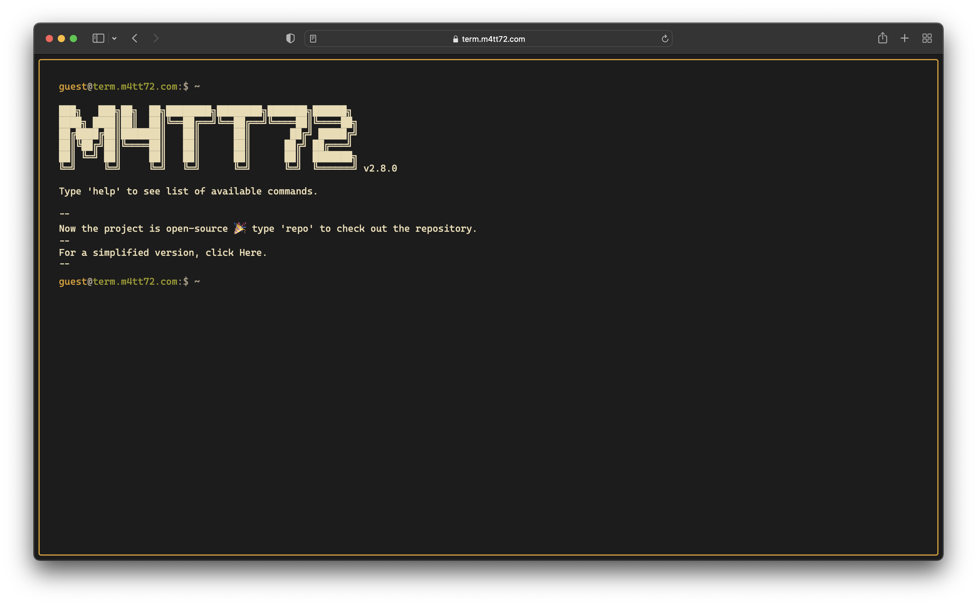 terminal screenshot 1