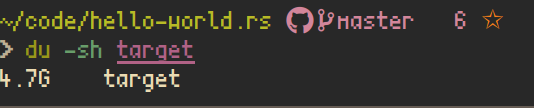 hello-world.rs screenshot 2
