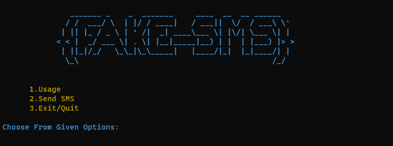 fake-sms screenshot 1