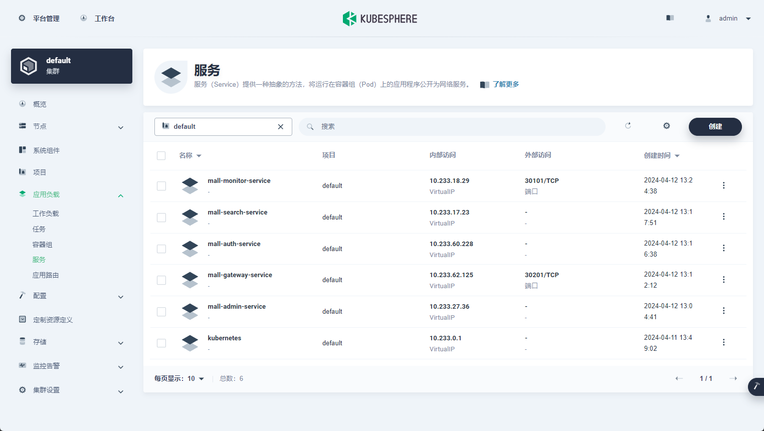 mall-swarm screenshot 11