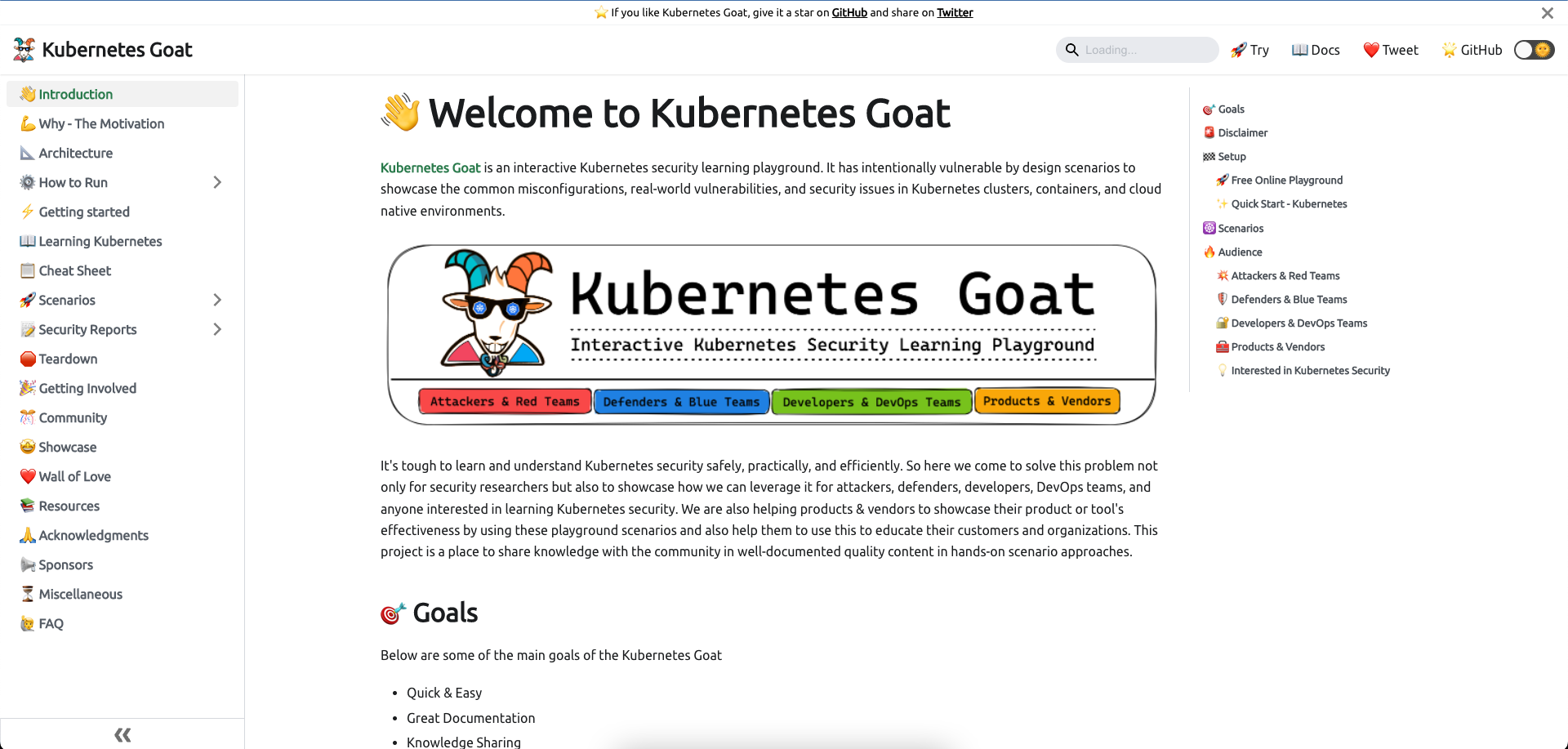 kubernetes-goat screenshot 3