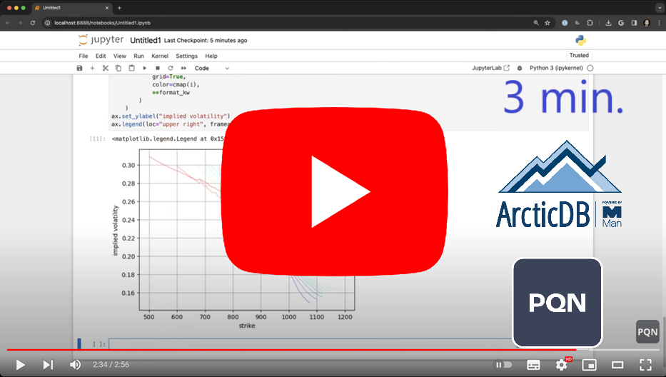 ArcticDB screenshot 1