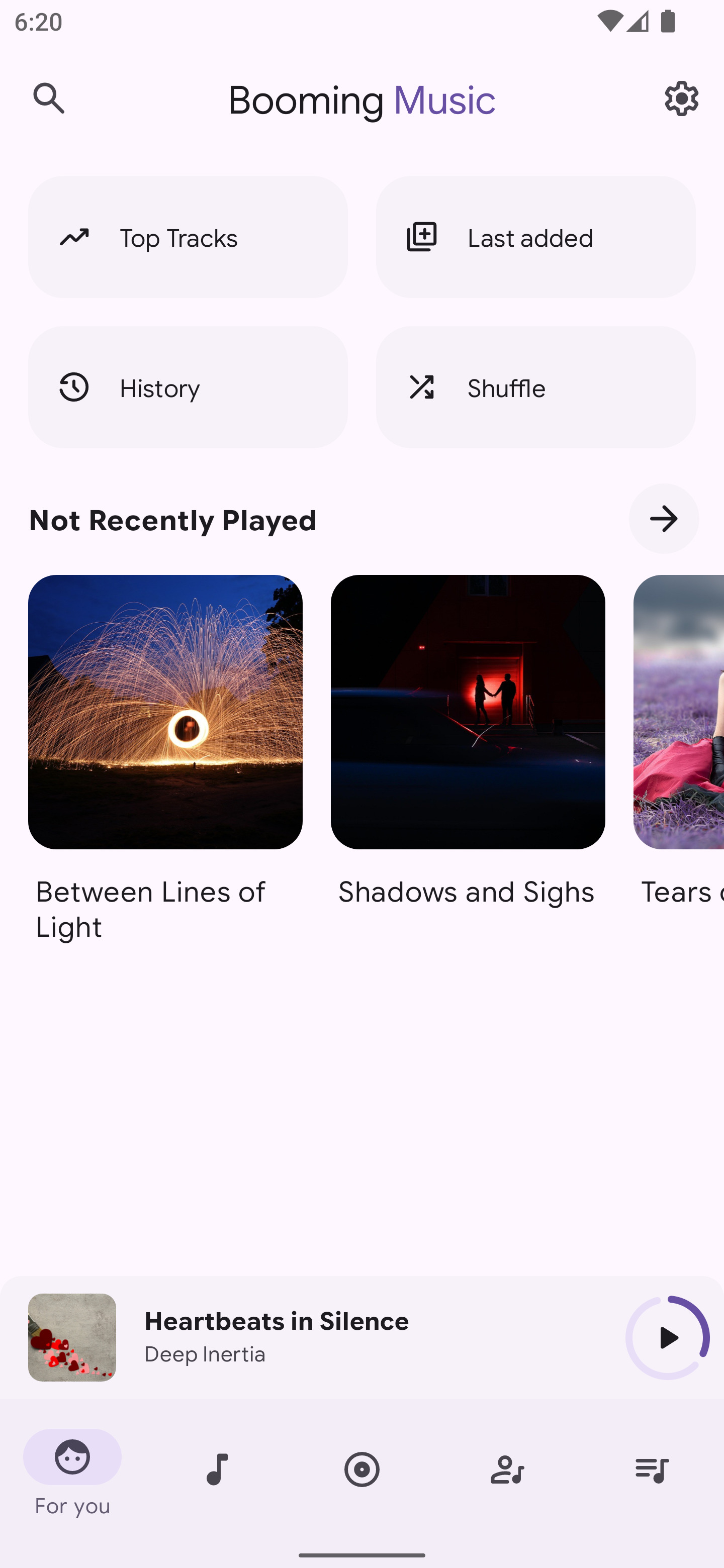 BoomingMusic screenshot 1