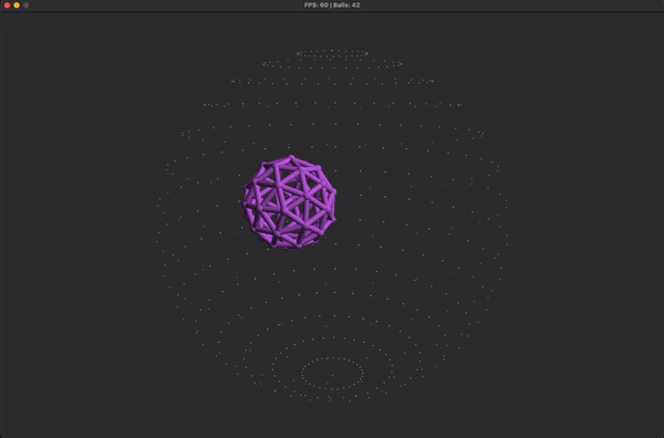 VerletIntegration screenshot 5