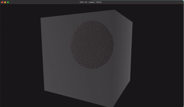 VerletIntegration screenshot 1