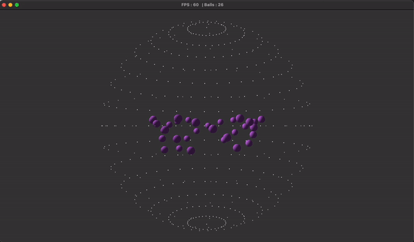 VerletIntegration screenshot 2