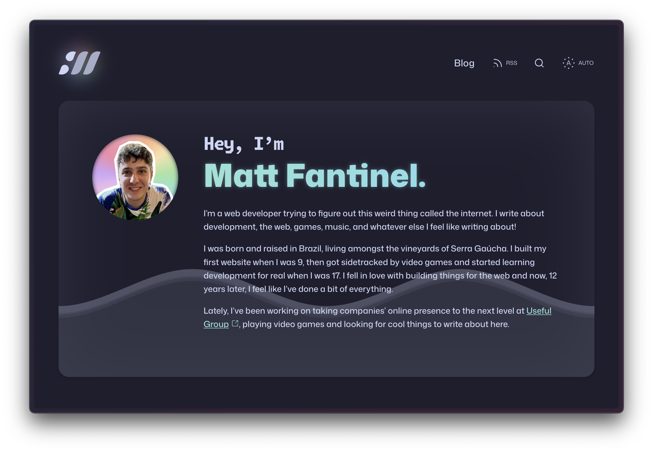 matfantinel.github.io screenshot 1